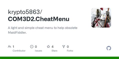 com3d2 cheat menu|Releases · krypto5863/COM3D2.CheatMenu · GitHub.